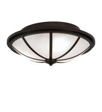 2nd Avenue Designs White 234638 - 16" Wide Commerce Semi-Flushmount
