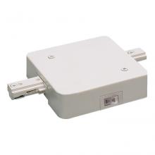 Nora NT-358W/4A - In-Line Feed w/ Circuit Limiter, 4 Amps, 1 Circuit Track, White