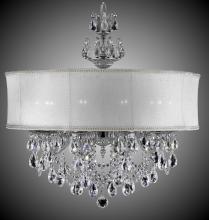 American Brass & Crystal CH6562-A-10W-ST-PG - 10 Light Llydia Chandelier