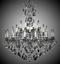 American Brass & Crystal CH9323-O-12G-ST - 32 Light Elise Chandelier