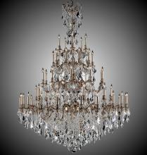 American Brass & Crystal CH9325-O-12G-ST - 55 Light Elise Chandelier