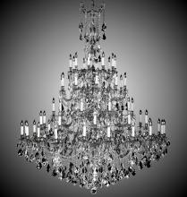 American Brass & Crystal CH9327-O-05S-PI - 60 Light Elise Chandelier