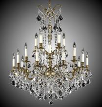 American Brass & Crystal CH9865-O-21S-ST - 5+15 Light Sterling Chandelier