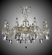 American Brass & Crystal FM9744-O-05S - 8 Light Marlena Flush Mount