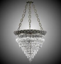 American Brass & Crystal PD8322-U-23S - 22"W 6 Light Corinthian SPIRE Pendant