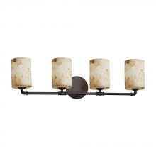 Justice Design Group ALR-8464-10-DBRZ-LED4-2800 - Bronx 4-Light LED Bath Bar