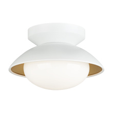 Matteo Lighting M13101WHOP - Hatley White Ceiling Mount