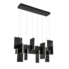 Eurofase 38044-021 - COBURG,EXL,LIN,LED,CHA,BLK