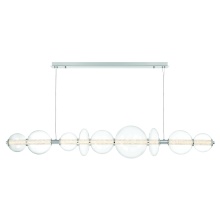 Eurofase 47257-030 - ATOMO-CHD-9LT-74IN-CH-CL