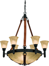 Kalco 4646B/1209/ECRU - Rodeo Drive (6+3) Light 2 Tier Chandelier