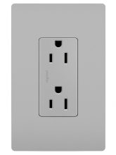 Legrand Radiant 885TRGRY - radiant Tamper-Resistant Outlet, Gray (10 pack) (10 pack)