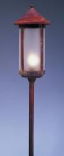Arroyo Craftsman LV18-B6LM-BZ - low voltage 6" berkeley long body stem mount