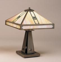 Arroyo Craftsman PTL-16EGW-S - 16" pasadena table lamp without filigree (empty)