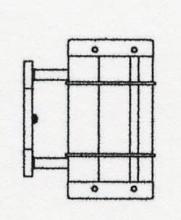 Arroyo Craftsman VS-9NRAM-VP - 9" valencia sconce - no roof
