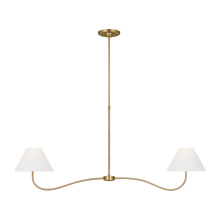 Visual Comfort & Co. Studio Collection CC1712BBS - Laguna Large Linear Chandelier